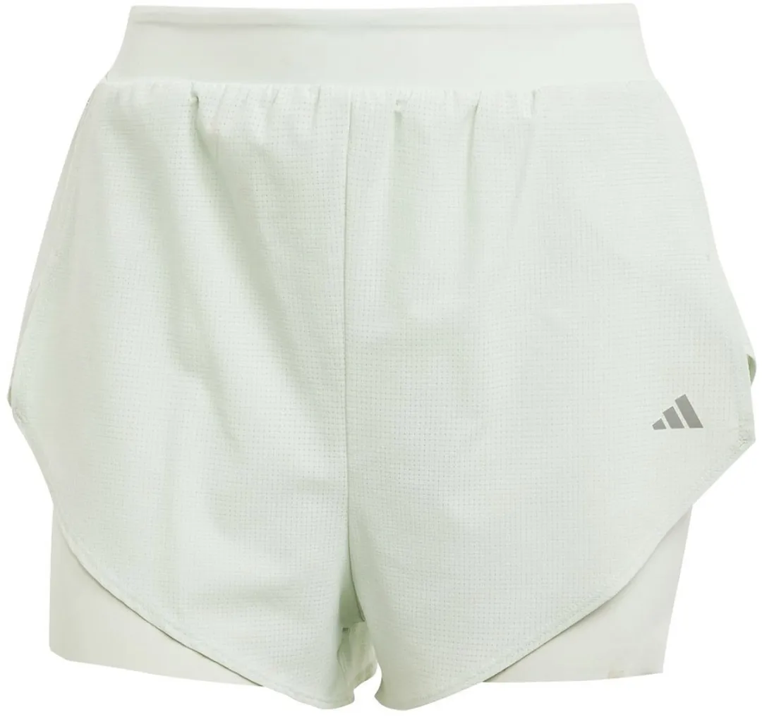 adidas Designed For Training Heat.rdy HIIT 2in1 Korte Broek L - Linnen Groen