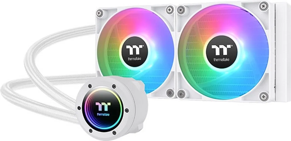 Thermaltake TH240 V2 ARGB Processor Koelkit 24cm - Wit