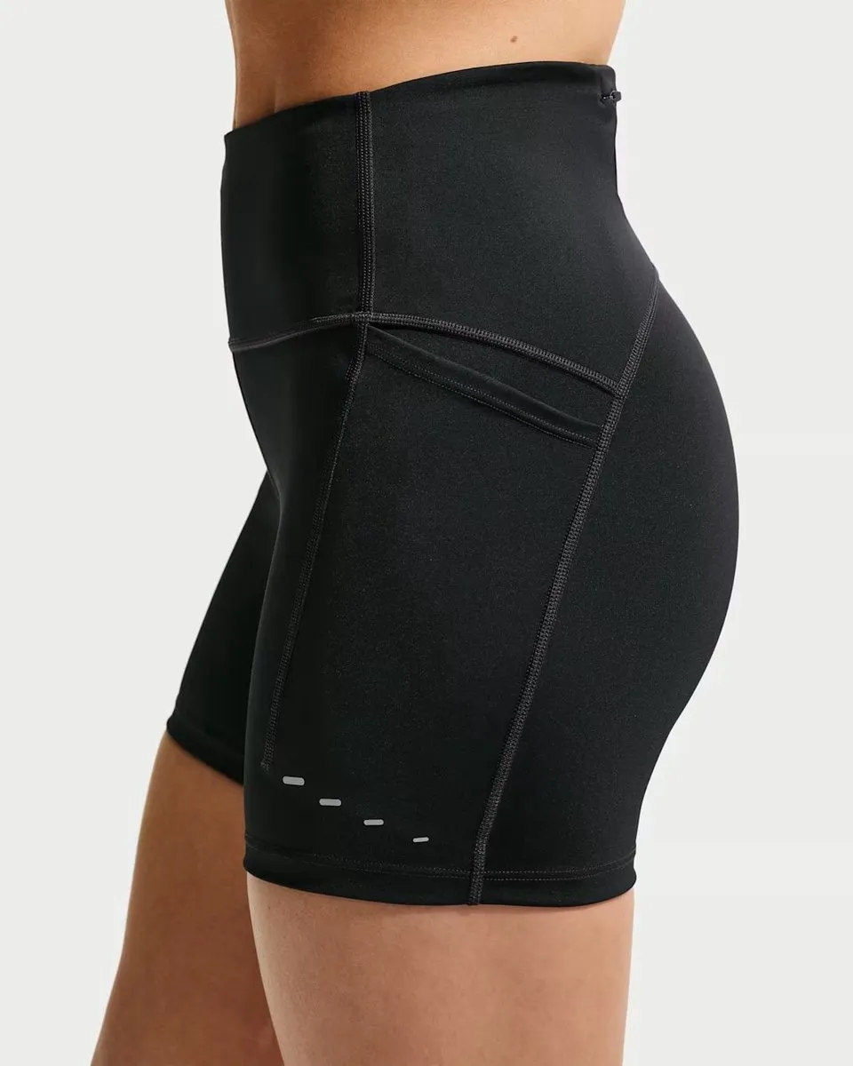 Nike Swift Women's High-Waisted 4i Short - Zwart L