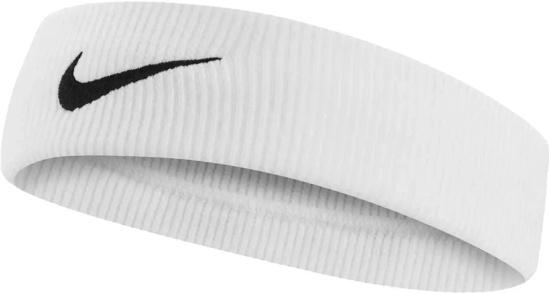 Nike Elite Headband - Wit-Zwart