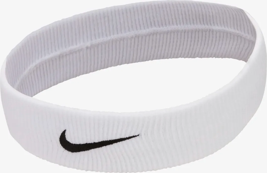 Nike Elite Headband - Wit-Zwart