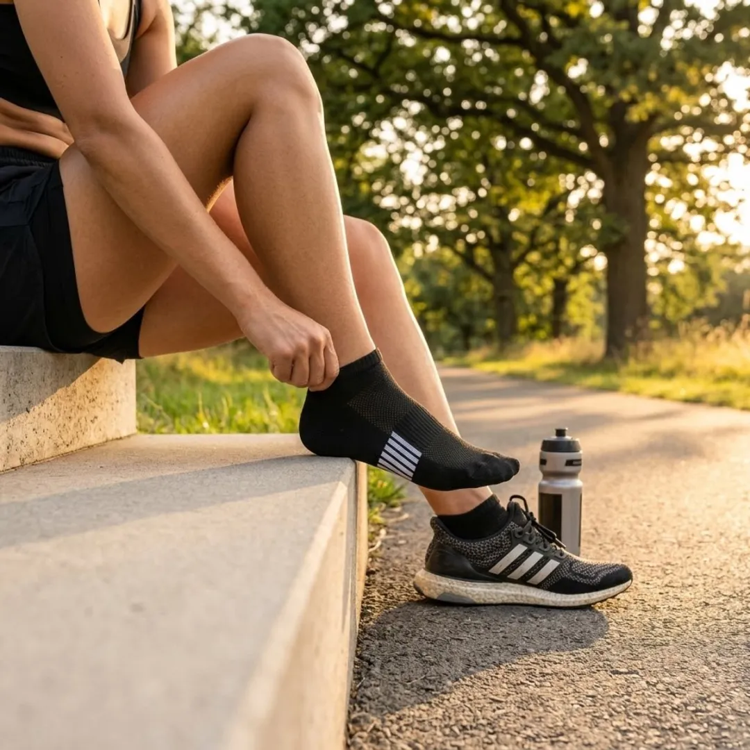 Nuvex Sport Sokken Zwart - 5 Paar