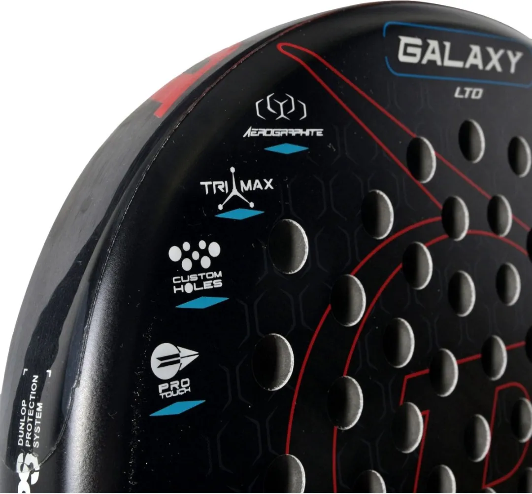 Dunlop Galaxy LTD Padelracket - L0 - Rood