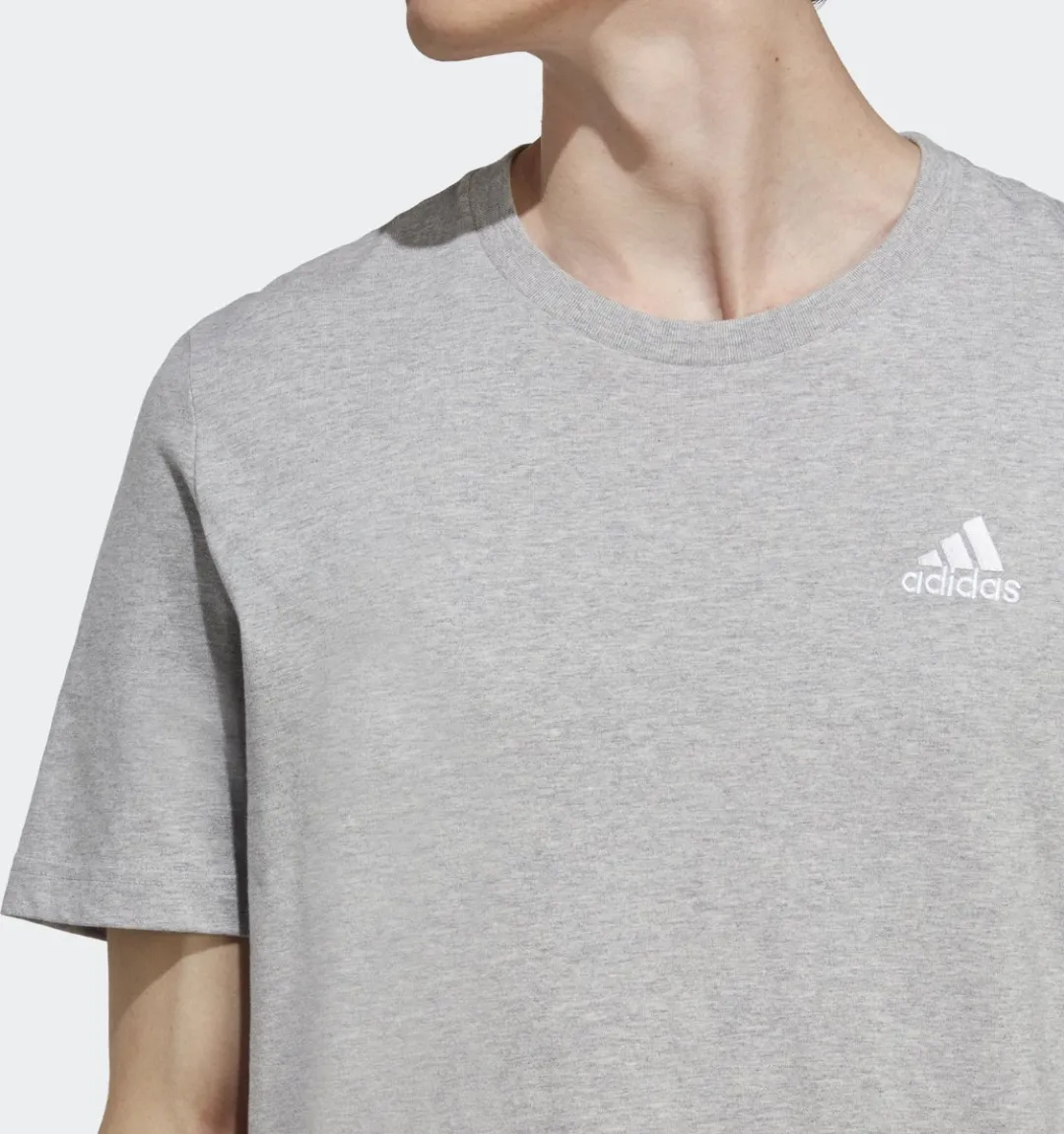 adidas Sportswear Essentials T-Shirt Grijs IC9288 - S