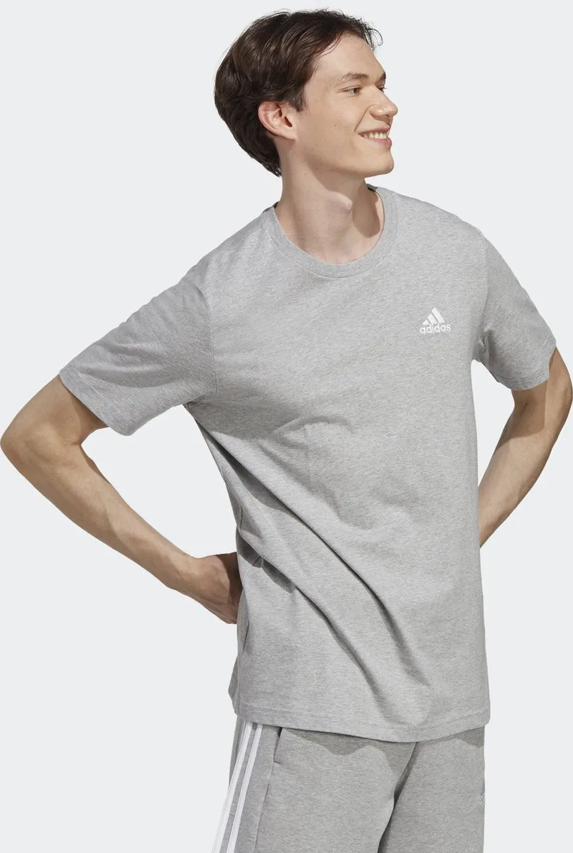 adidas Sportswear Essentials T-Shirt Grijs IC9288 - S