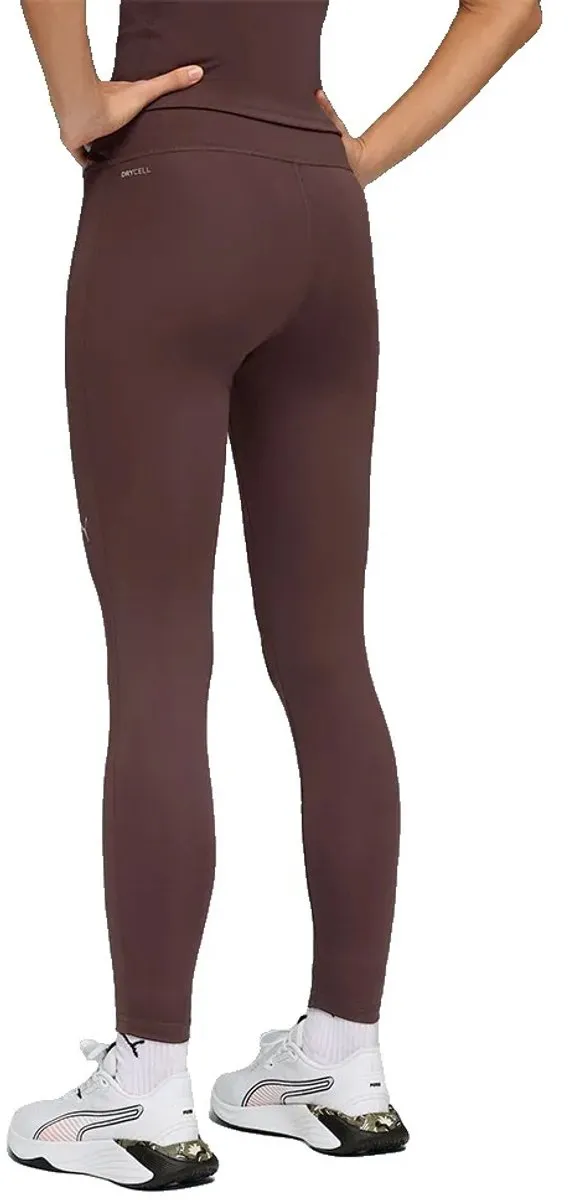 PUMA Strong Cross Hoge Taille Leggings - Bruin S