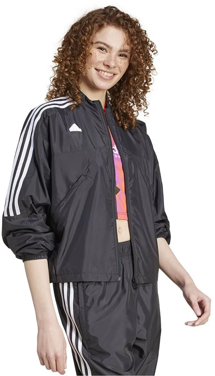 Adidas Tiro Cut 3 Stripes Trainingsjack - Zwart M