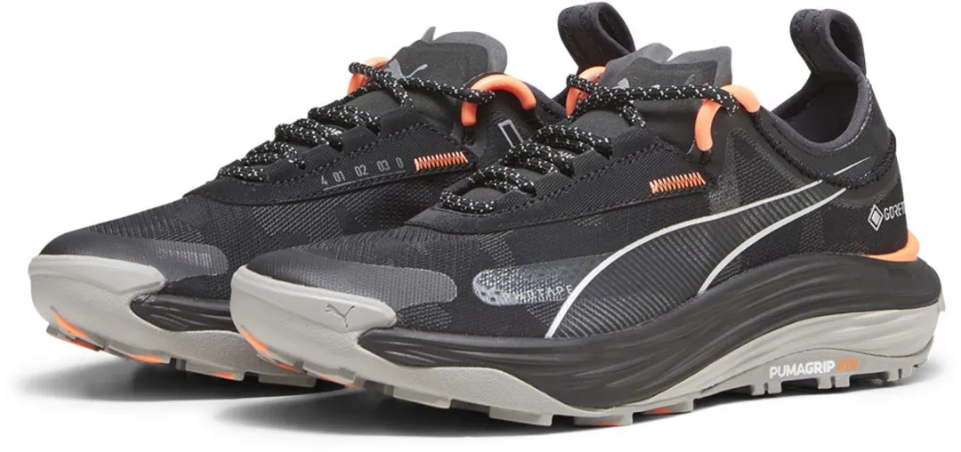 PUMA Voyage Nitro 3 Goretex Hardloopschoenen - EU 36 - Grijs/Neon