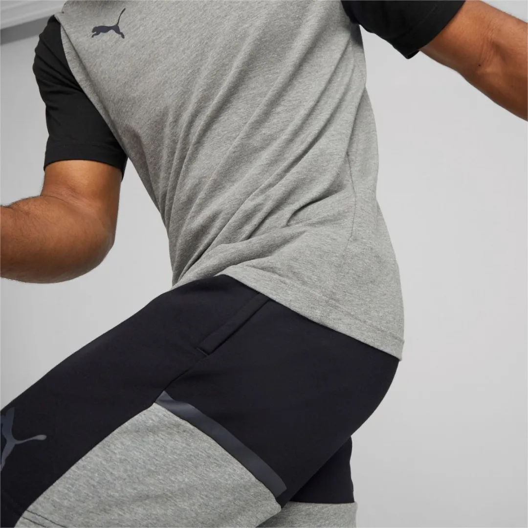 PUMA Team Cup Casuals T-Shirt Heren - Grijs M