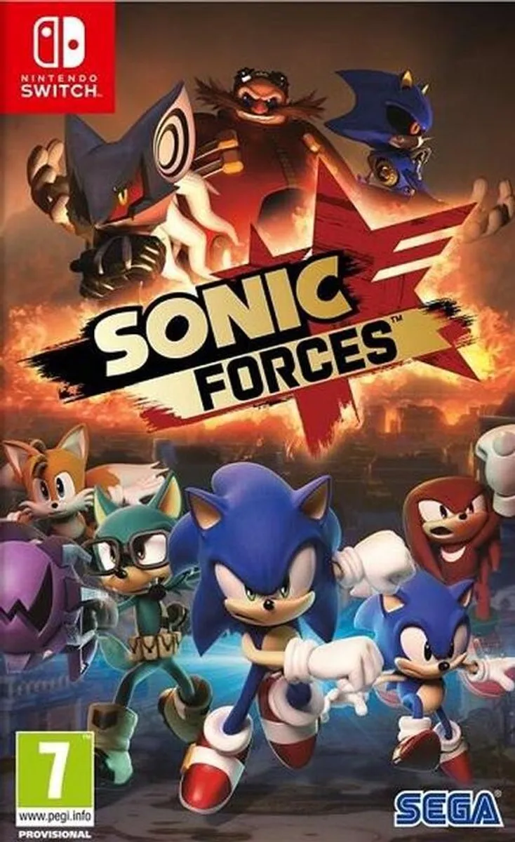 Sega Sonic Forces Nintendo Switch - 1 Speler