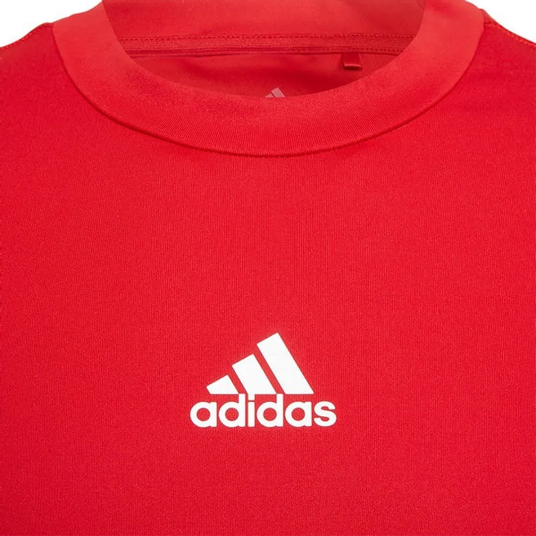 Adidas Techfit Longsleeve Compressie Shirt 128 - Rood