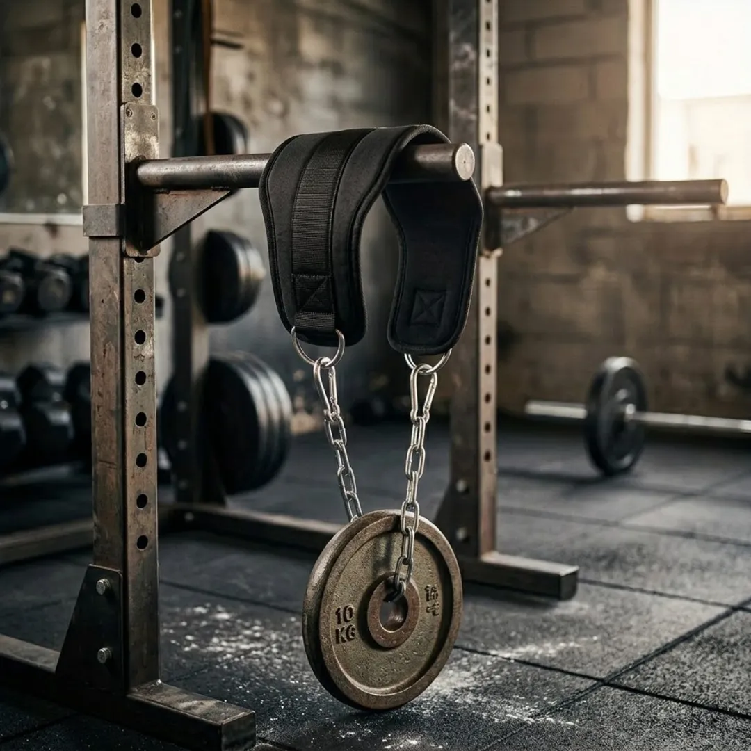 NUVEX Dip Belt Zwart - Krachttraining Gewichten
