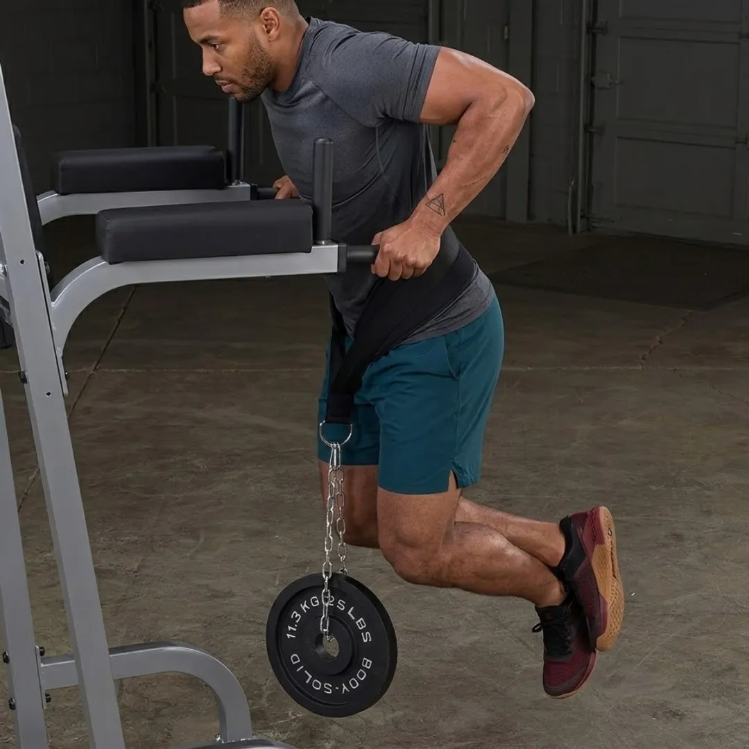 NUVEX Dip Belt Zwart - Krachttraining Gewichten