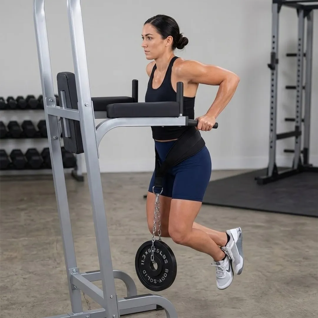 NUVEX Dip Belt Zwart - Krachttraining Gewichten