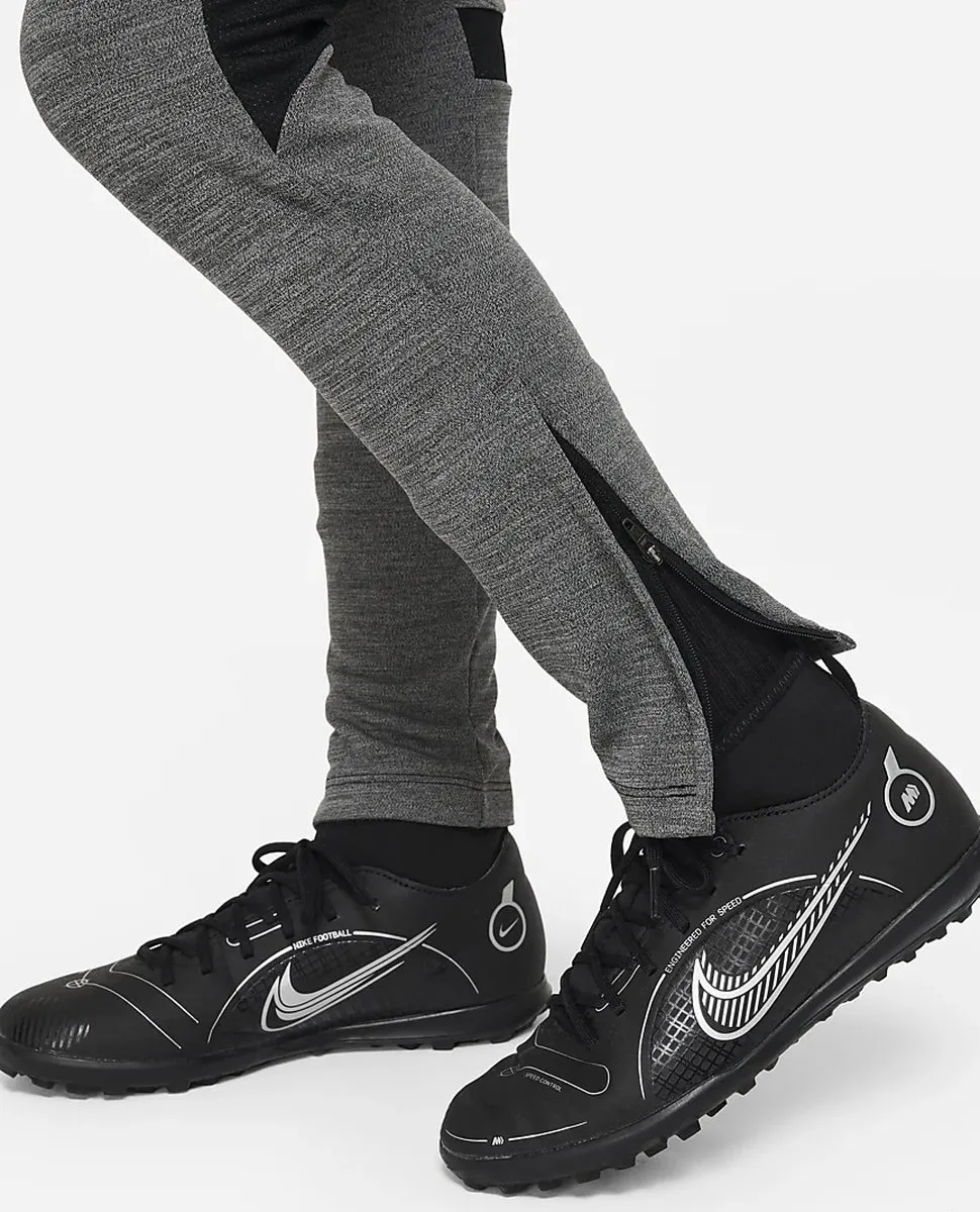 Nike Dri-FIT Trainingsbroek - Maat 128 - Grijs/Oranje/Zwart
