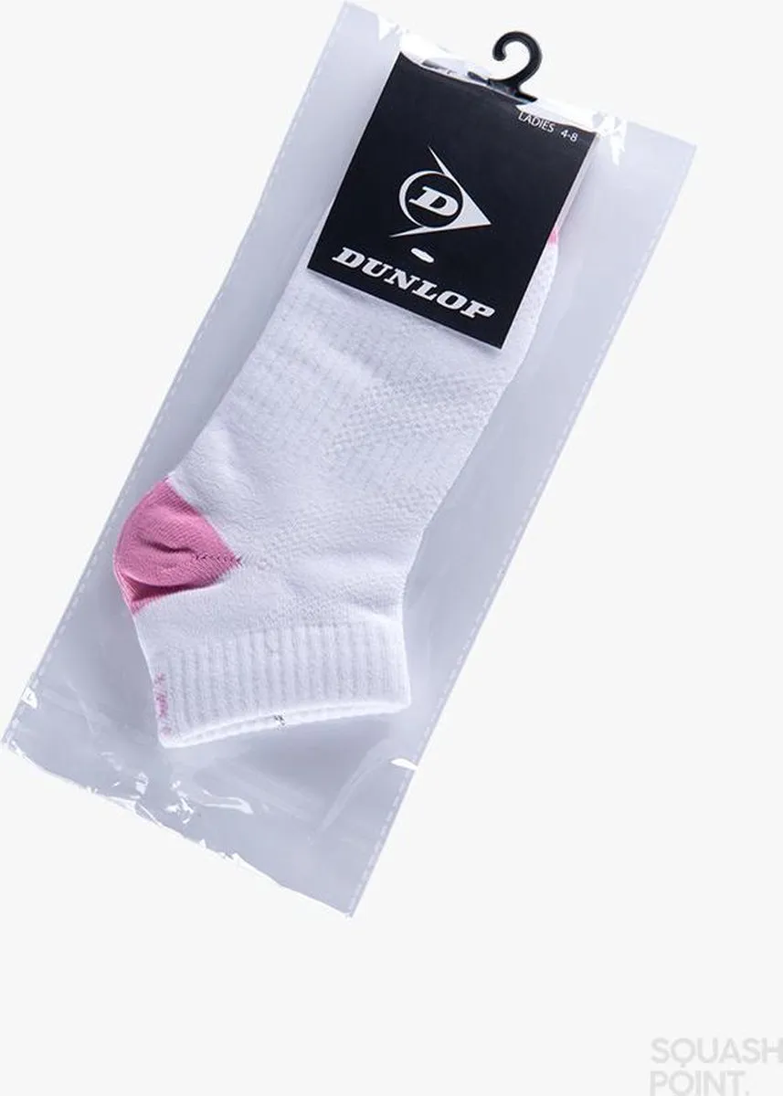 Dunlop Sport Sokken Ladies Laag 37-41 - Wit Roze