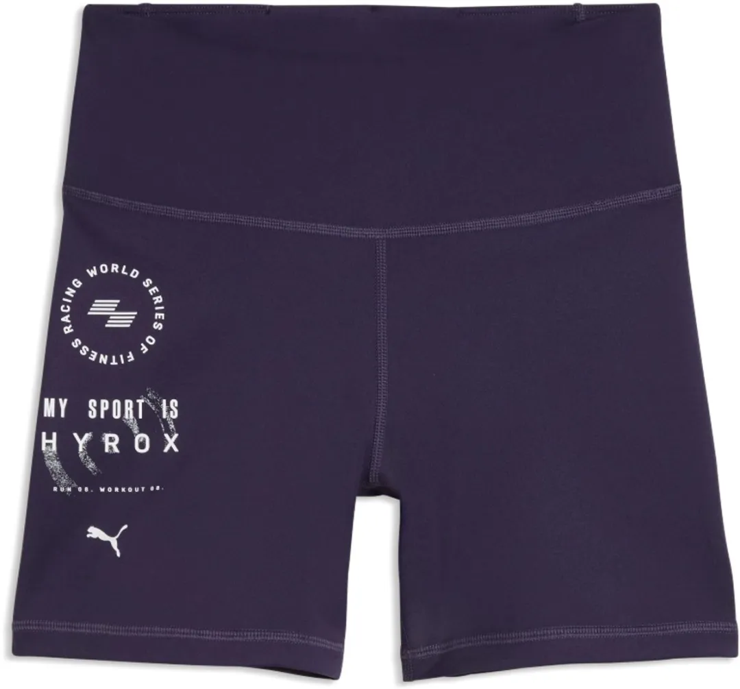 PUMA HYROX TAD Short Tight Dames - L - Deep Plum