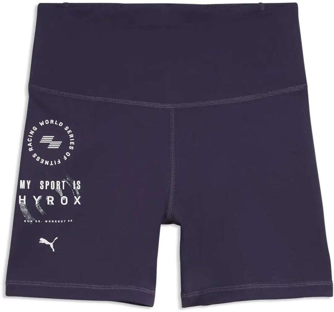 PUMA HYROX TAD Short Tight Dames - L - Deep Plum