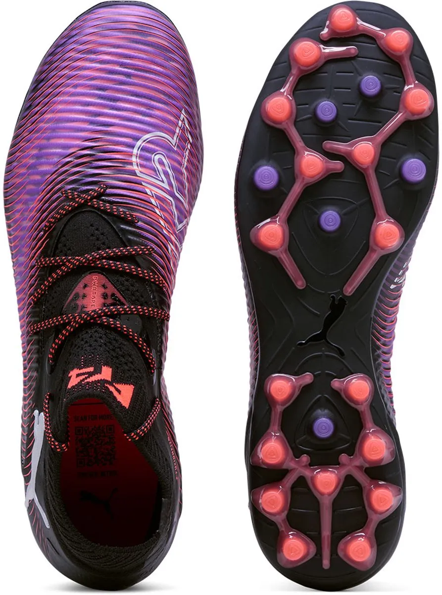 PUMA Future 8 Ultimate Mg Voetbalschoenen 39 - Zwart