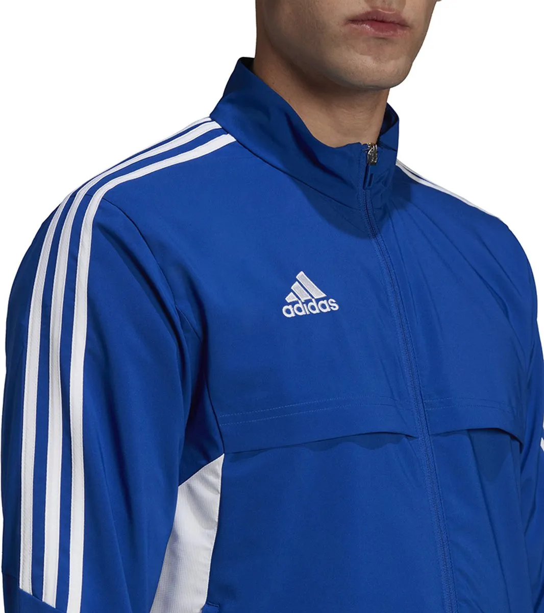 adidas Condivo 22 Presentatiejack Heren - M - Blauw