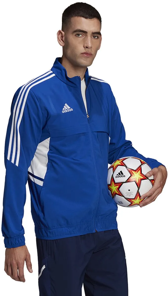 adidas Condivo 22 Presentatiejack Heren - M - Blauw