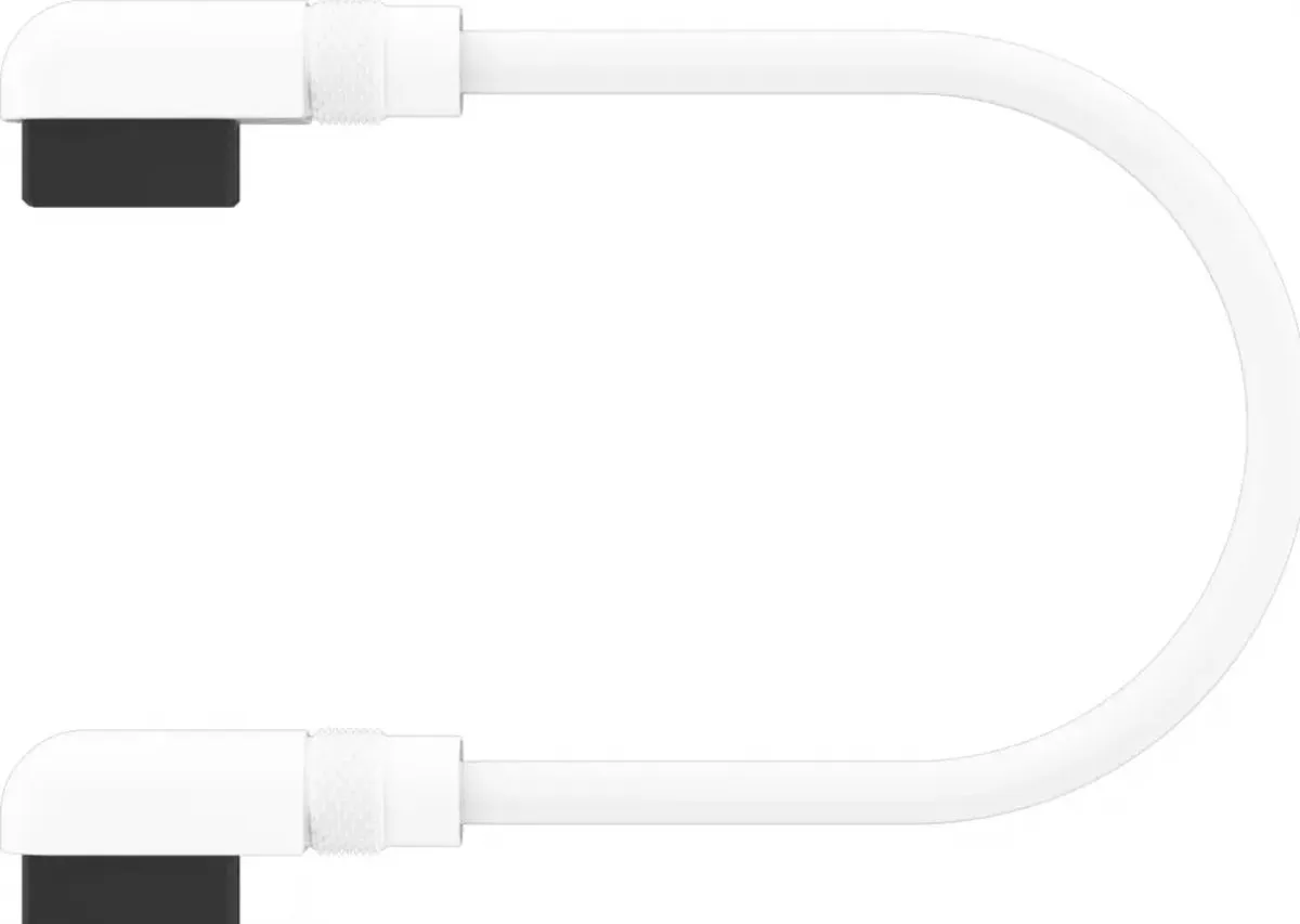 Corsair iCUE LINK CL-9011134-WW ARGB Verlengkabel - 2x135mm - Wit