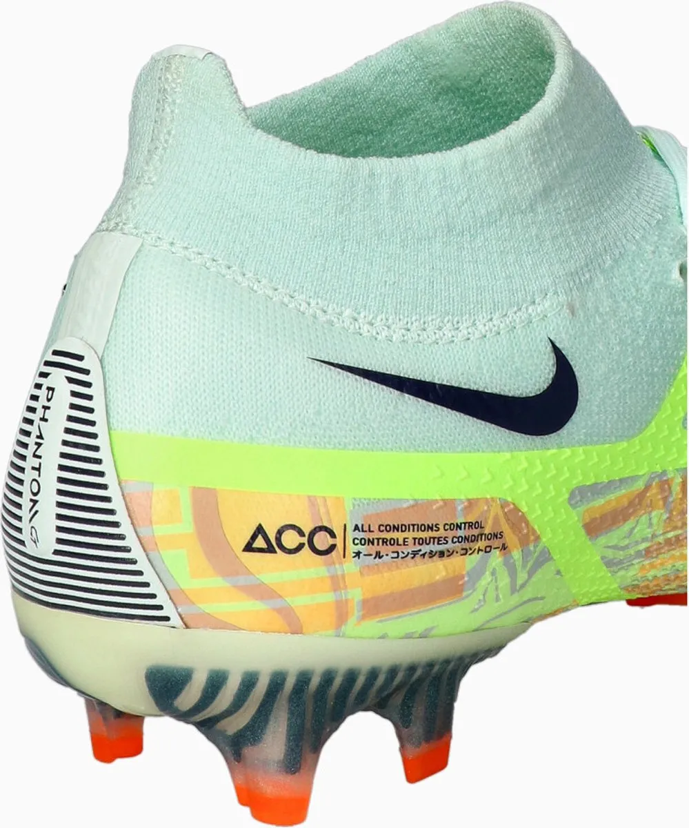 Nike Phantom GT2 Elite FG Voetbalschoenen 45.5 - Groen/Blauw