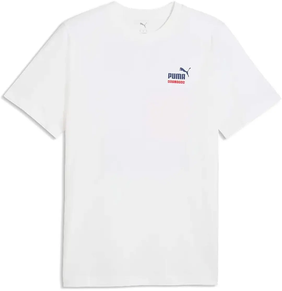 PUMA Graphic Sports Tee 691780-02 - Wit - L