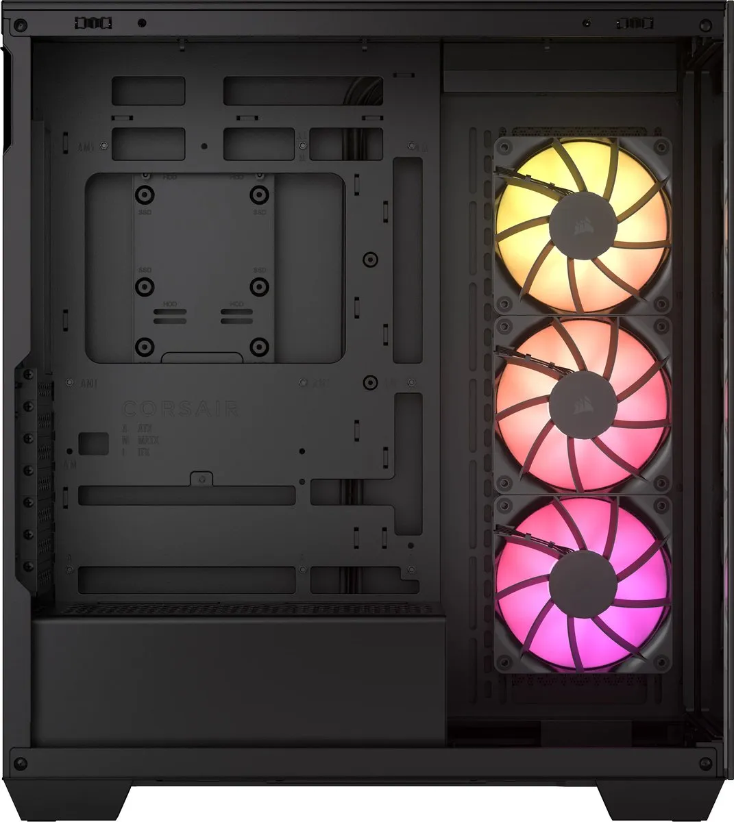 Corsair 3500X ARGB Midtowermodel ATX - Zwart - afbeelding 6 van 6