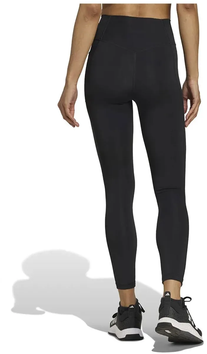 adidas Performance Optimé Essentials 7/8 Legging JY4815 - Zwart - afbeelding 6 van 6