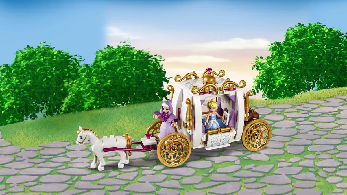 LEGO Disney Princess Assepoester Betoverde Avond 41146 - 350 Stukken - afbeelding 4 van 6