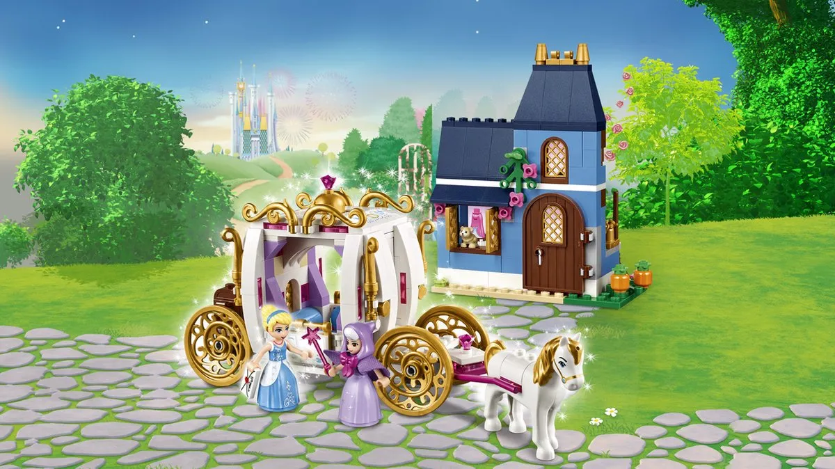 LEGO Disney Princess Assepoester Betoverde Avond 41146 - 350 Stukken - afbeelding 3 van 6