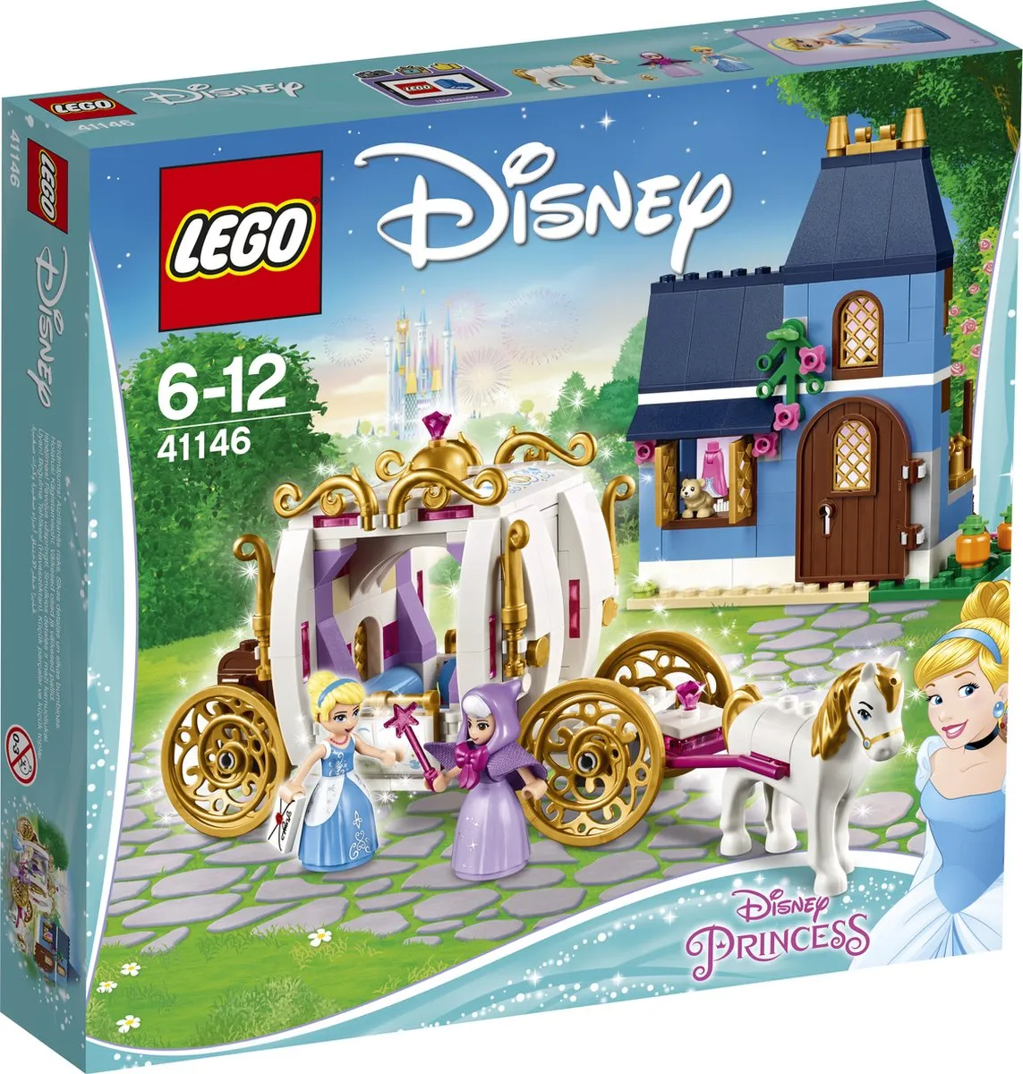 LEGO Disney Princess Assepoester Betoverde Avond 41146
