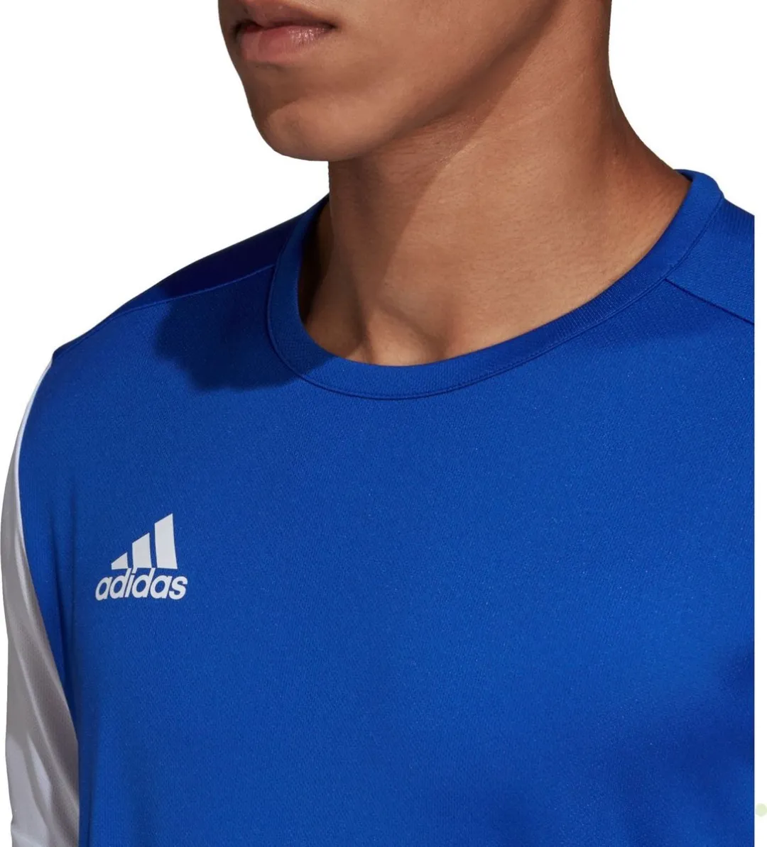 adidas Estro 19 Sportshirt L - Blauw/Wit