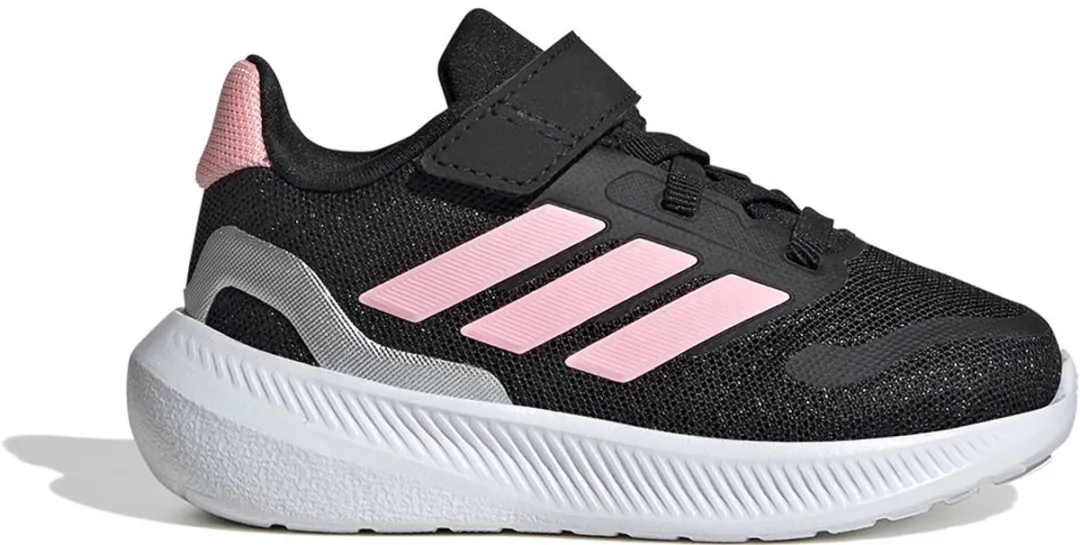 Adidas Runfalcon 5 Hardloopschoenen - Maat 25.5 - Meisjes - Zwart/Grijs/Wit