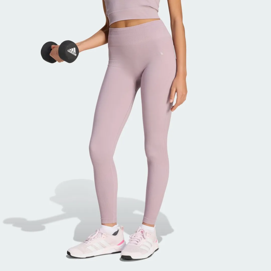 Adidas Performance Workout Essentials Knit Lange Legging KE5844 - Paars