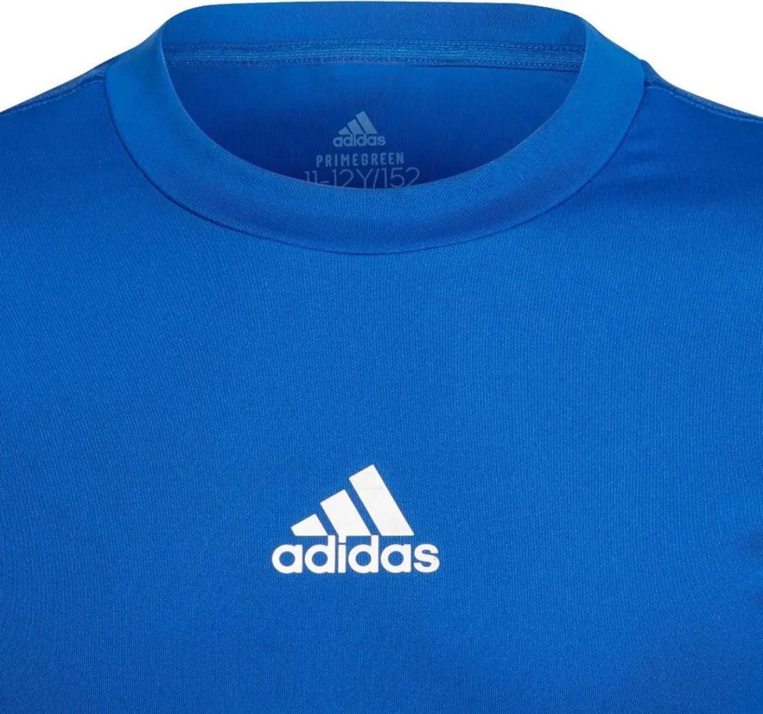Adidas Techfit Longsleeve Sportshirt H23155 - Maat 128 - Blauw