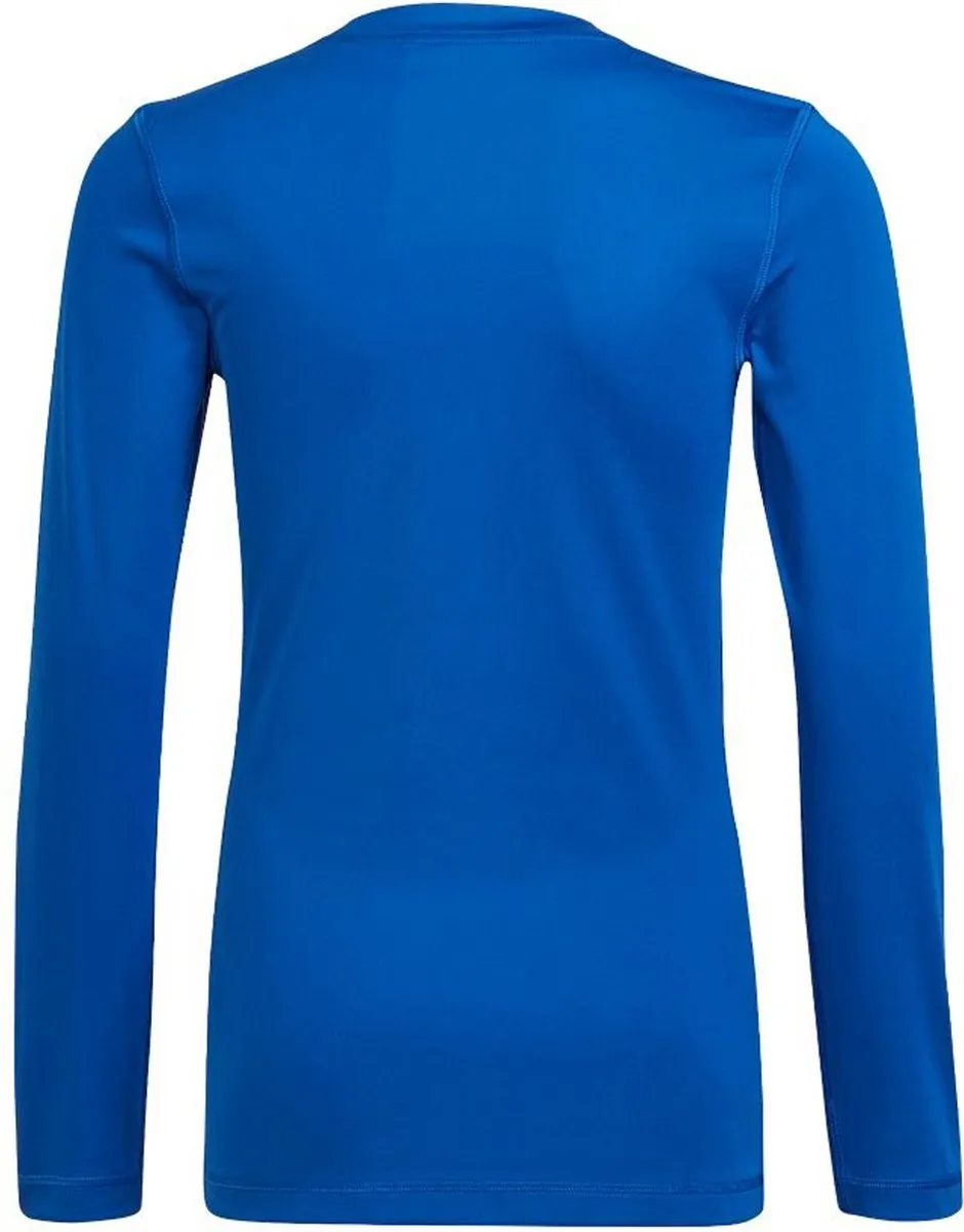 Adidas Techfit Longsleeve Sportshirt H23155 - Maat 128 - Blauw