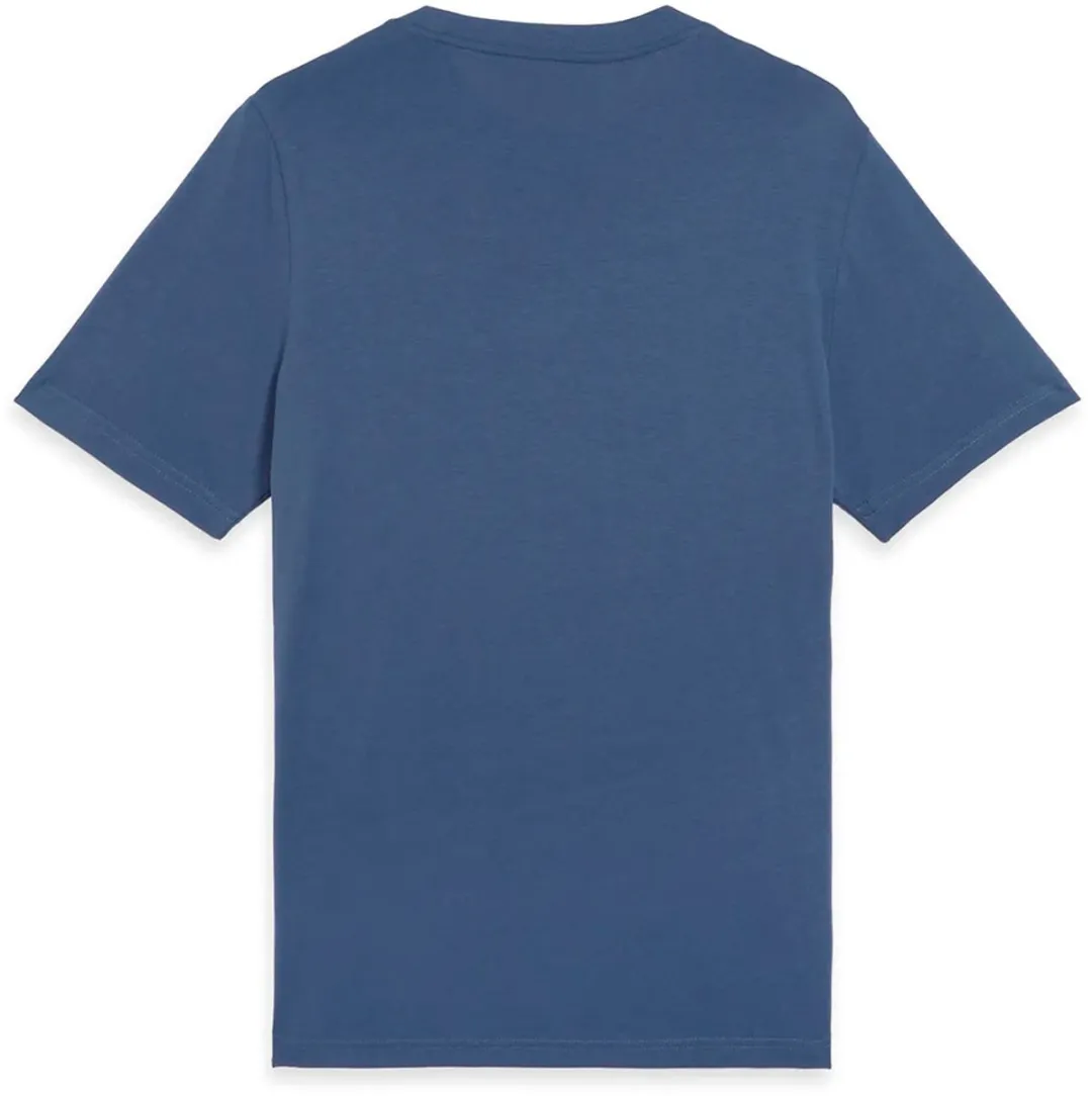PUMA ESS No. 1 Logo Shirt Heren - L - Donkerblauw/Wit