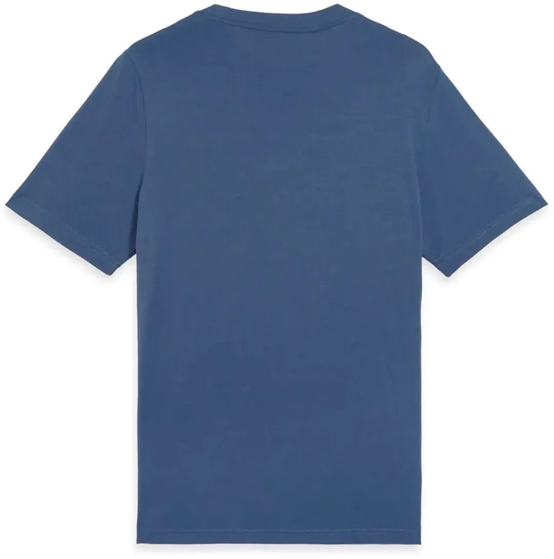 PUMA ESS No. 1 Logo Shirt Heren - L - Donkerblauw/Wit