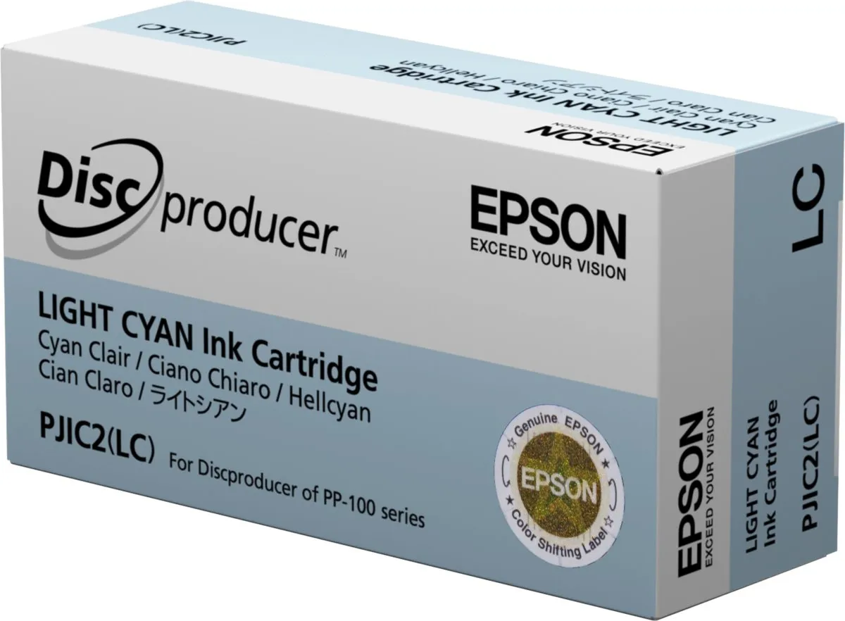 Epson C13S020689 Inktcartridge Licht cyaan