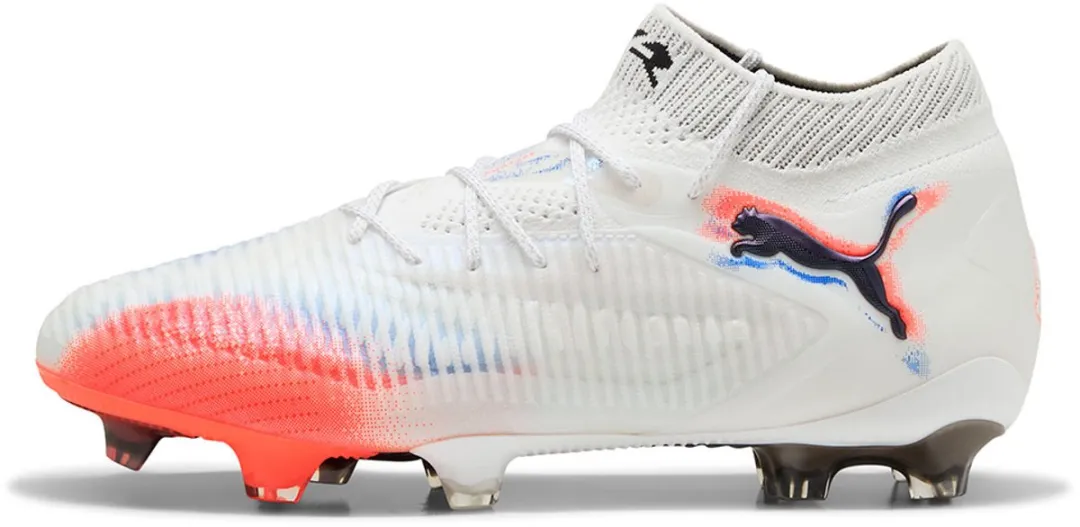 PUMA Future 8 Ultimate FG Dames Voetbalschoenen 37 - Wit/Zwart/Rood