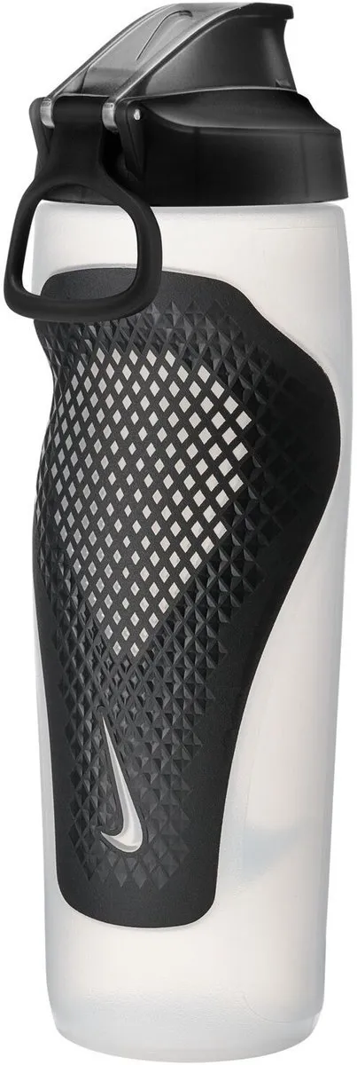 Nike Refuel Bottle Locking Lid 710ml - Wit/Zwart