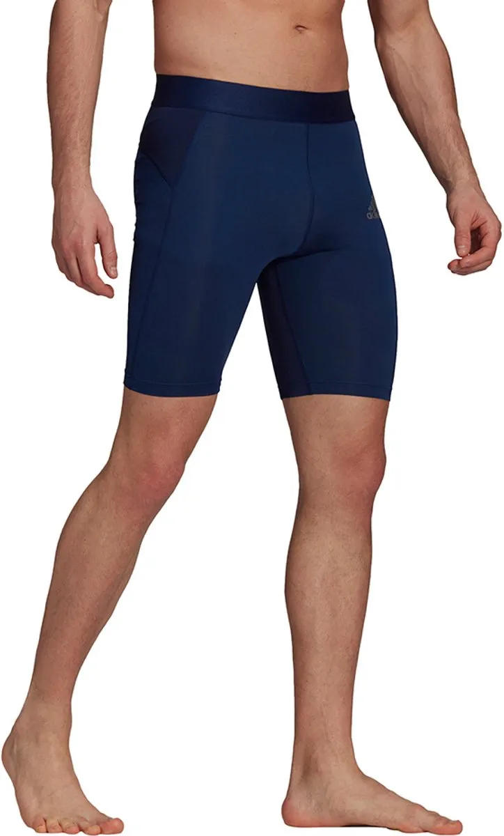 Adidas Techfit Short Tight Heren GU4915 - Royal - S