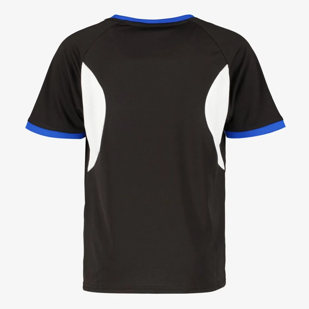 PUMA IndividualLIGA Jersey Kinder T-shirt 128/134 - Zwart/Wit