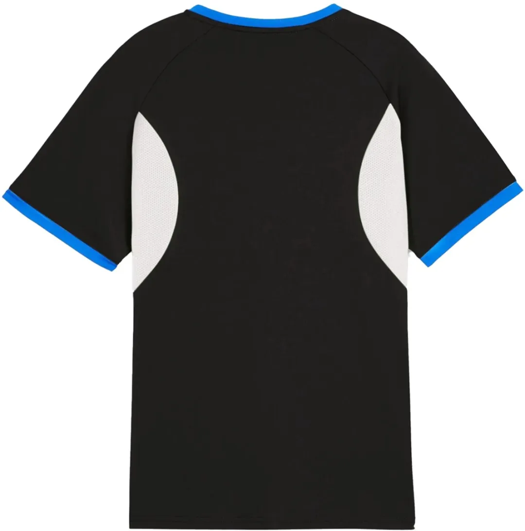 PUMA IndividualLIGA Jersey Kinder T-shirt 128/134 - Zwart/Wit