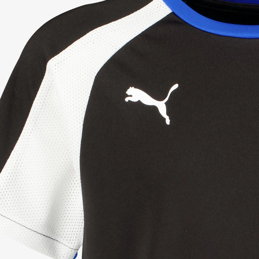 PUMA IndividualLIGA Jersey Kinder T-shirt 128/134 - Zwart/Wit