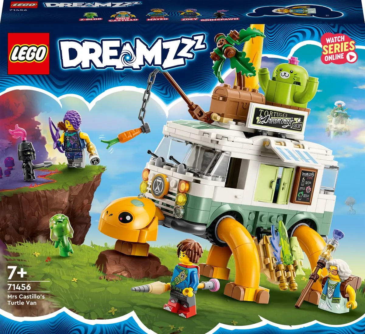LEGO DREAMZzz Mevr. Castillo's Schildpadbusje Campervan 71456