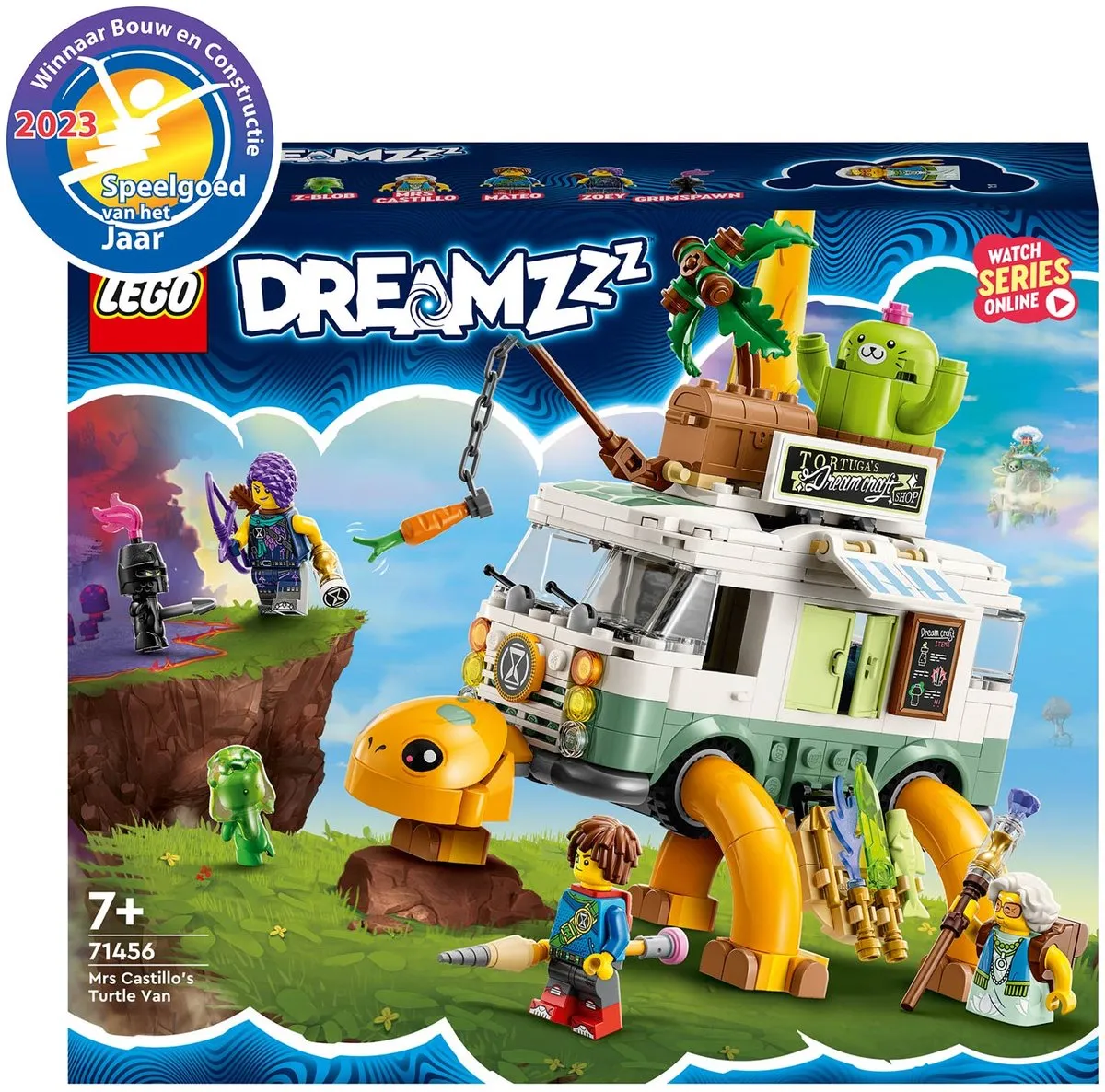 LEGO DREAMZzz Mevr. Castillo's Schildpadbusje Campervan 71456 - 434 Stukken - afbeelding 2 van 6