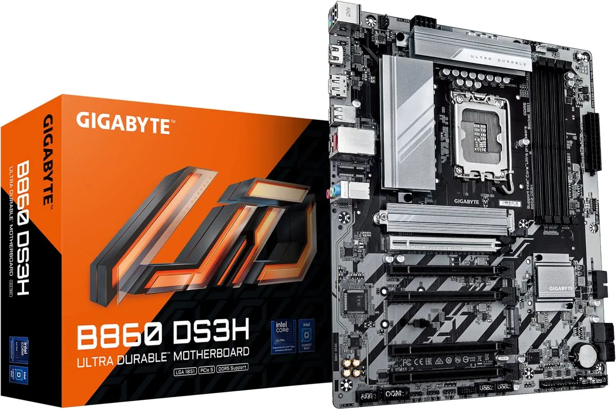 Gigabyte B860 DS3H ATX Moederbord - Intel B860